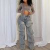 BUTTONED UP JEANS