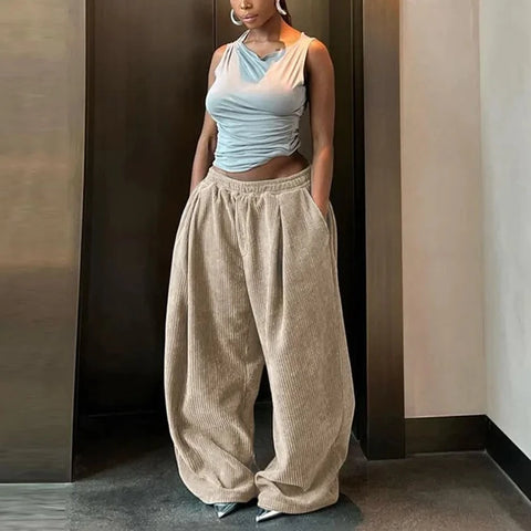 CORDUROY SWEATPANTS