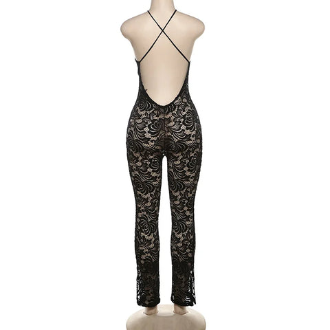 NINA LACED JUMPSUIT