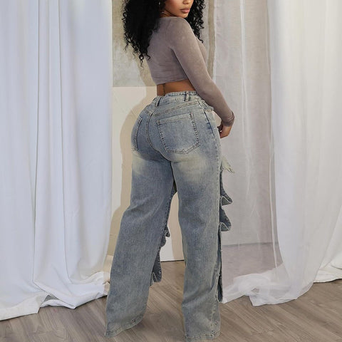 BUTTONED UP JEANS