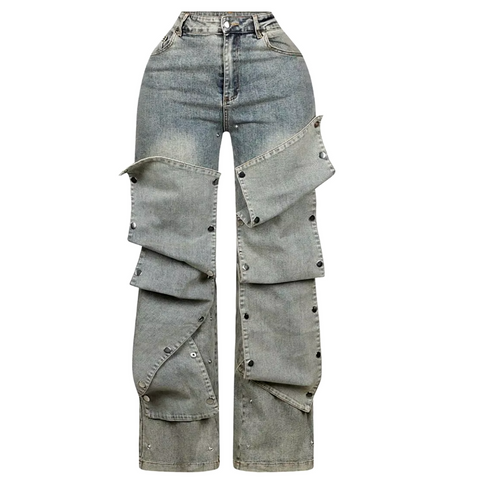 BUTTONED UP JEANS