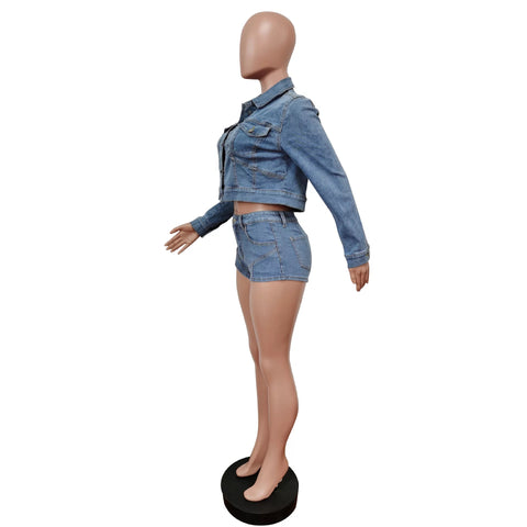 DENIM MINI SET