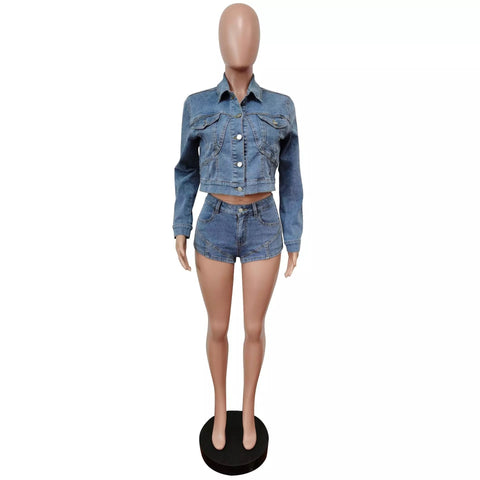DENIM MINI SET