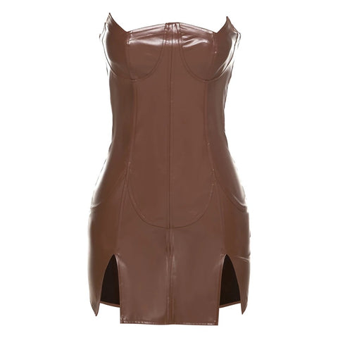 DEEP CUTS DRESS