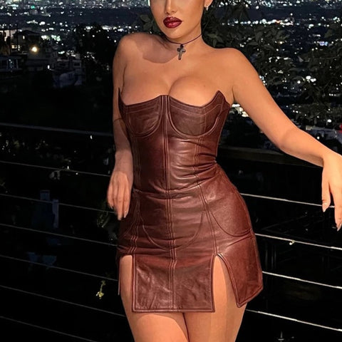 DEEP CUTS DRESS